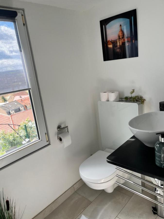 Das Ferienhaus Mit Aussicht Pirna Esterno foto