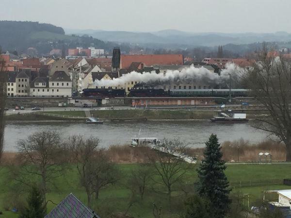 Das Ferienhaus Mit Aussicht Pirna Esterno foto